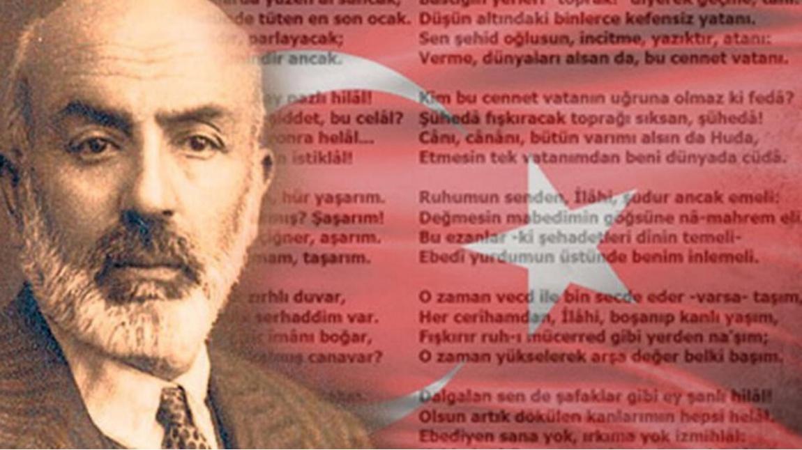 İstiklal Marşının Kabulünün 103. Yıldönümü ve Mehmet Akif Ersoy'u Anma  Programı Düzenlendi